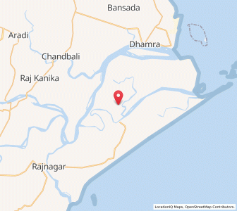 Map of Chhedak, Odisha