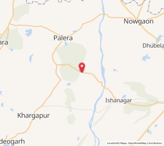 Map of Chhidara, Madhya Pradesh