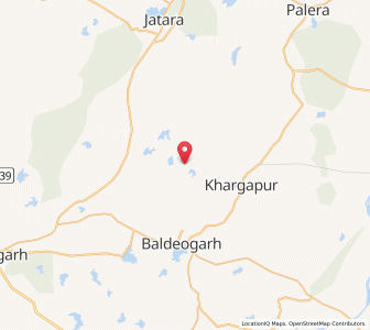 Map of Chhikaniyanmajra, Madhya Pradesh
