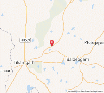 Map of Chhipon, Madhya Pradesh