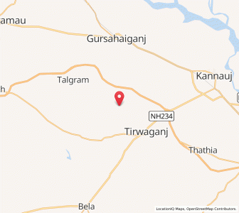 Map of Chhochhapur, Uttar Pradesh