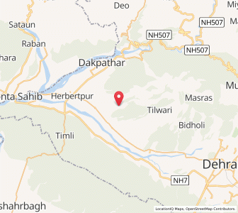 Map of Chhorba, Uttarakhand