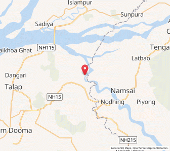 Map of Chhota Dirak, Arunachal Pradesh