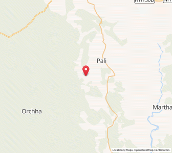 Map of Chhota Dongar, Chhattisgarh