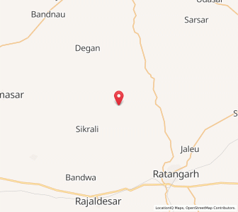 Map of Chhotriya, Rajasthan