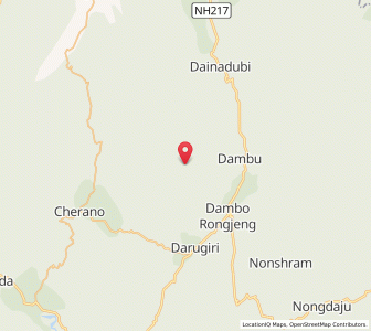 Map of Chibilbang, Meghalaya