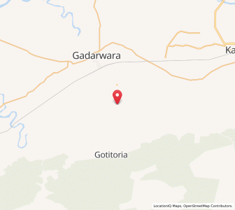 Map of Chichli, Madhya Pradesh