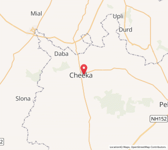 Map of Chika, Haryana