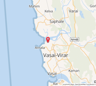 Map of Chikaldongri, Maharashtra