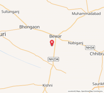 Map of Chilaunsa, Uttar Pradesh