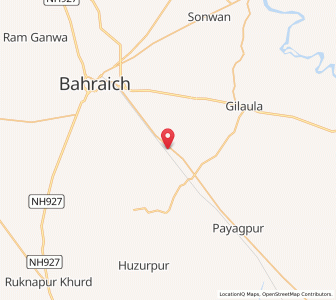 Map of Chilwaria, Uttar Pradesh
