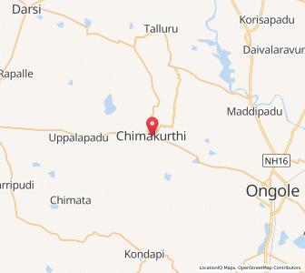 Map of Chimakurti, Andhra Pradesh