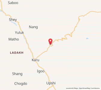 Map of Chimre, Kashmir