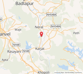 Map of Chinchavli, Maharashtra