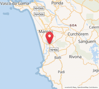 Map of Chinchinim, Goa