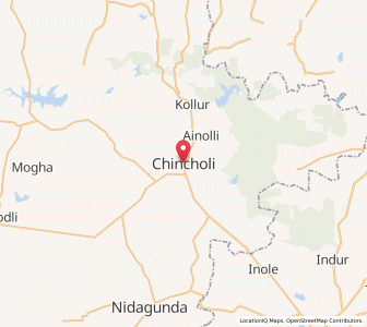 Map of Chincholi, Maharashtra