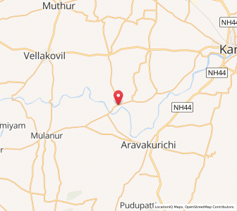 Map of Chinna Dharapuram, Tamil Nadu