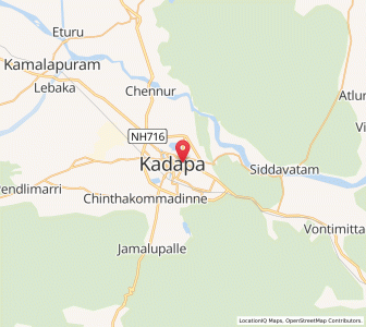 Map of Chinnachowk, Andhra Pradesh