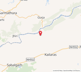 Map of Chinnauni, Madhya Pradesh