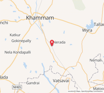 Map of Chintakani, Andhra Pradesh