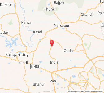 Map of Chintalcheru, Andhra Pradesh
