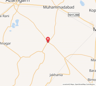 Map of Chiriakot, Uttar Pradesh