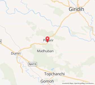 Map of Chirki, Jharkhand