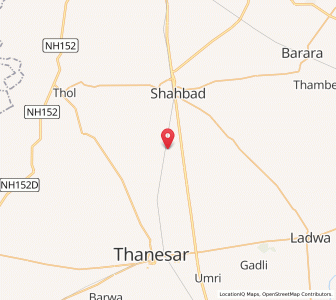 Map of Chironi, Haryana