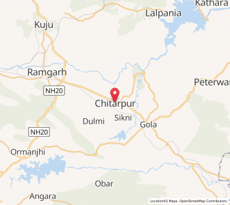 Map of Chitarpur, Jharkhand