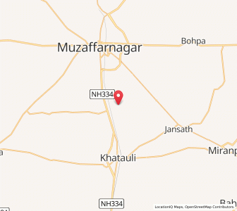 Map of Chitaura, Uttar Pradesh