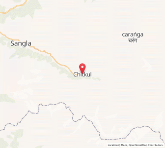 Map of Chitkal, Himachal Pradesh