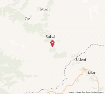 Map of Chito, Kashmir
