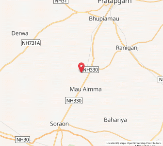 Map of Chitpalgarh, Uttar Pradesh