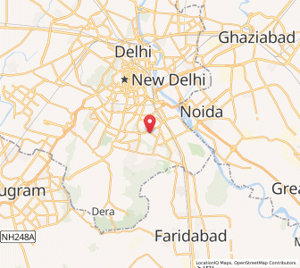 Map of Chittaranjan Park, NCT
