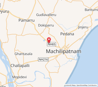 Map of Chittiguduru, Andhra Pradesh
