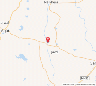 Map of Choma, Madhya Pradesh