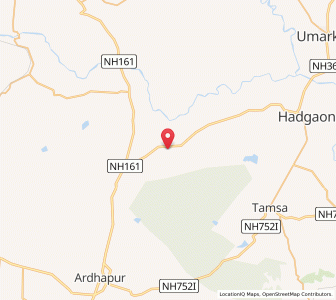Map of Choncha, Maharashtra