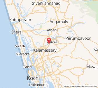 Map of Choornikkara, Kerala