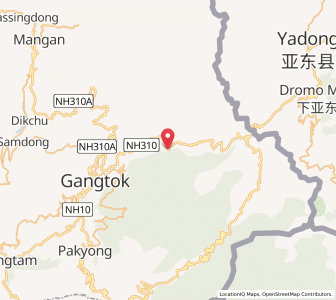 Map of Chumikteng, Sikkim