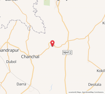 Map of Churaman, West Bengal