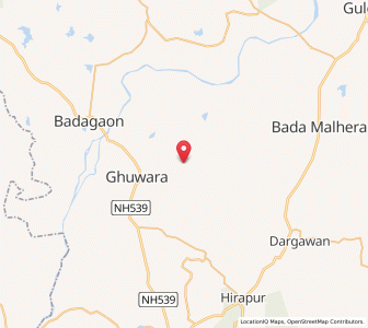 Map of Churamankhera, Madhya Pradesh