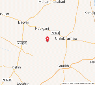 Map of Churkati, Uttar Pradesh