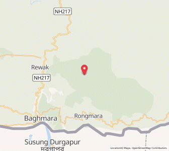 Map of Chutmang Agimpal, Meghalaya