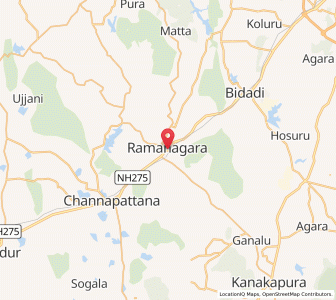 Map of Closepet, Karnataka