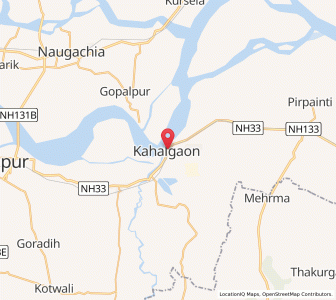 Map of Colgong, Bihar