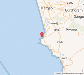 Map of Cuguyguy, Goa