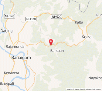 Map of Dadan Raikala, Odisha