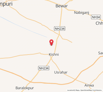 Map of Dadipur, Uttar Pradesh