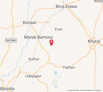 Map of Dadkheri, Madhya Pradesh