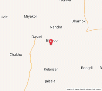 Map of Dadruwala, Rajasthan